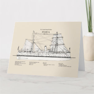 USCG Cutter Itasca - SBD Bedankkaart