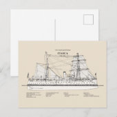 USCG Cutter Itasca - SBD Briefkaart (Voorkant / Achterkant)