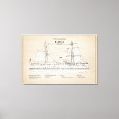 USCG Cutter Itasca - SBD Canvas Afdruk (Voorkant)