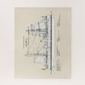 USCG Cutter Itasca - SBD Legpuzzel (Verticaal)