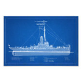 USCG Cutter Modoc wpg-46 - ABD Foto Afdruk (Voorkant)