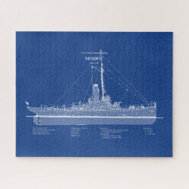 USCG Cutter Modoc wpg-46 - ABD Legpuzzel