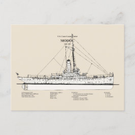 USCG Cutter Modoc wpg-46 - SBD Briefkaart