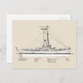 USCG Cutter Modoc wpg-46 - SBD Briefkaart (Voorkant / Achterkant)