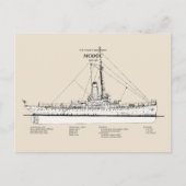 USCG Cutter Modoc wpg-46 - SBD Briefkaart (Voorkant)