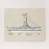 USCG Cutter Modoc wpg-46 - SBD Legpuzzel (Horizontaal)