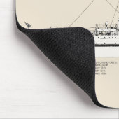 USCG Cutter Modoc wpg-46 - SBD Muismat (Hoek)