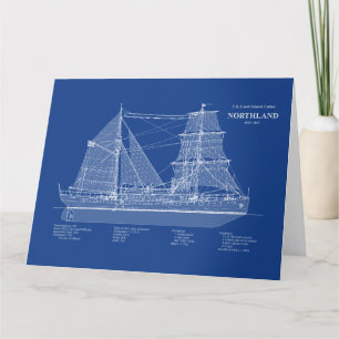 USCG Cutter Northland wpg-49 - ABD Bedankkaart