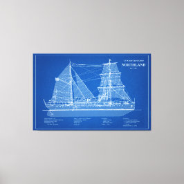 USCG Cutter Northland wpg-49 - ABD Canvas Afdruk