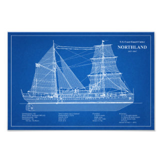 USCG Cutter Northland wpg-49 - ABD Foto Afdruk