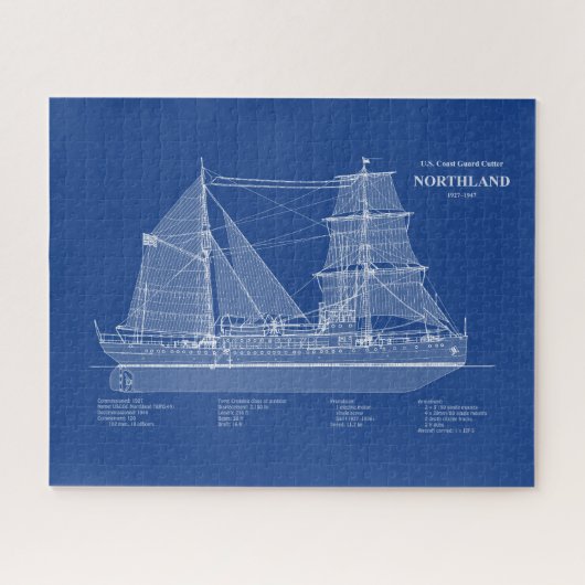 USCG Cutter Northland wpg-49 - ABD Legpuzzel (Horizontaal)