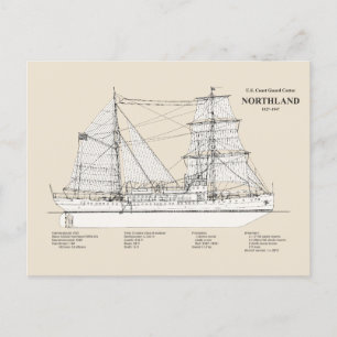 USCG Cutter Northland wpg-49 - SBD Briefkaart