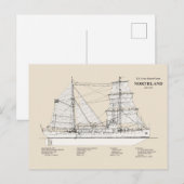 USCG Cutter Northland wpg-49 - SBD Briefkaart (Voorkant / Achterkant)