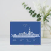 USCG Cutter Polar Zee WABB-11 - ABD Briefkaart (Staand voorkant)
