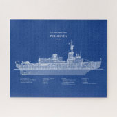 USCG Cutter Polar Zee WABB-11 - ABD Legpuzzel (Horizontaal)