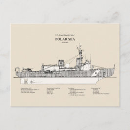 USCG Cutter Polar Zee Wagb-11 - SBD Briefkaart