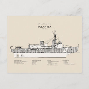 USCG Cutter Polar Zee Wagb-11 - SBD Briefkaart