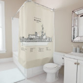 USCG Cutter Polar Zee Wagb-11 - SBD Douchegordijn (In situ)