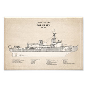 USCG Cutter Polar Zee Wagb-11 - SBD Foto Afdruk