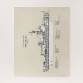 USCG Cutter Polar Zee Wagb-11 - SBD Legpuzzel (Verticaal)