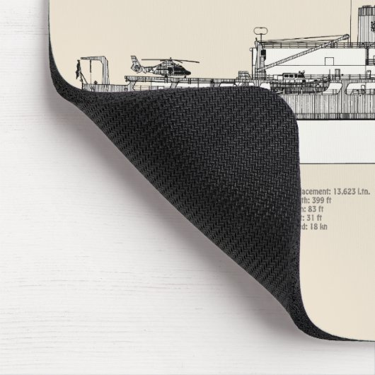 USCG Cutter Polar Zee Wagb-11 - SBD Muismat (Hoek)