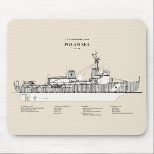 USCG Cutter Polar Zee Wagb-11 - SBD Muismat