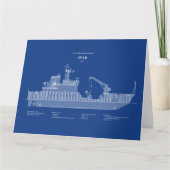 USCG Cutter Spar WLB-206 - ABD Bedankkaart (Voorkant)