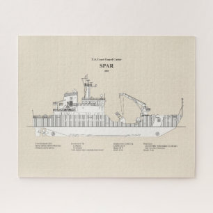 USCG Cutter Spar WLB-206 - SBD Legpuzzel