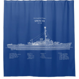 USCG Cutter Spencer wpg-36 - ABD Douchegordijn