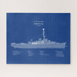 USCG Cutter Spencer wpg-36 - ABD Legpuzzel