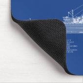 USCG Cutter Spencer wpg-36 - ABD Muismat (Hoek)