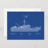 USCG Cutter Storis wmec-38 - ABD Briefkaart (Voorkant / Achterkant)