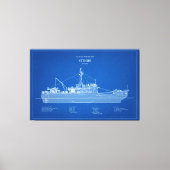 USCG Cutter Storis wmec-38 - ABD Canvas Afdruk (Voorkant)