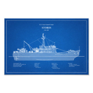USCG Cutter Storis wmec-38 - ABD Foto Afdruk