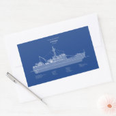USCG Cutter Storis wmec-38 - ABD Rechthoekige Sticker (Envelop)