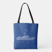 USCG Cutter Storis wmec-38 - ABD Tote Bag (Achterkant)