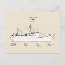 USCG Cutter Storis wmec-38 - SBD Briefkaart
