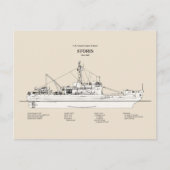 USCG Cutter Storis wmec-38 - SBD Briefkaart (Voorkant)