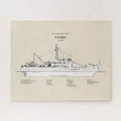 USCG Cutter Storis wmec-38 - SBD Legpuzzel (Horizontaal)