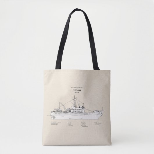 USCG Cutter Storis wmec-38 - SBD Tote Bag (Voorkant)
