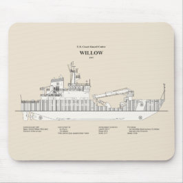 USCG Cutter Willow WLB-202 - SBD Muismat