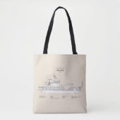 USCG Cutter Willow WLB-202 - SBD Tote Bag (Voorkant)