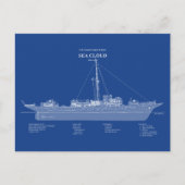 USCG Cutter Zee Cloud wpg-284 - ABD Briefkaart (Voorkant)