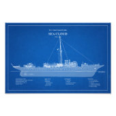 USCG Cutter Zee Cloud wpg-284 - ABD Foto Afdruk (Voorkant)