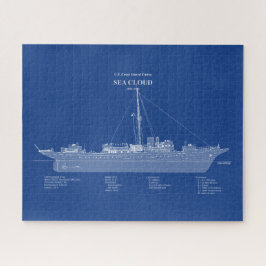 USCG Cutter Zee Cloud wpg-284 - ABD Legpuzzel