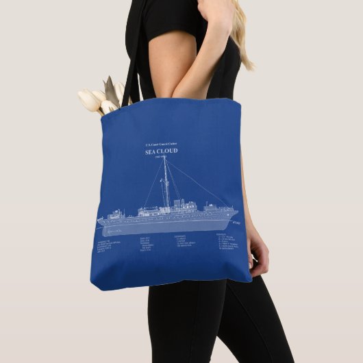 USCG Cutter Zee Cloud wpg-284 - ABD Tote Bag (Dichtbij)