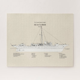 USCG Cutter Zee Cloud wpg-284 - SBD Legpuzzel