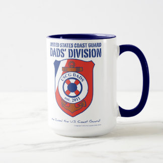 USCG Dads' Division 15 oz Ringer Mok