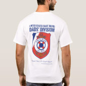 USCG Dads' Division T-shirt (Achterkant)