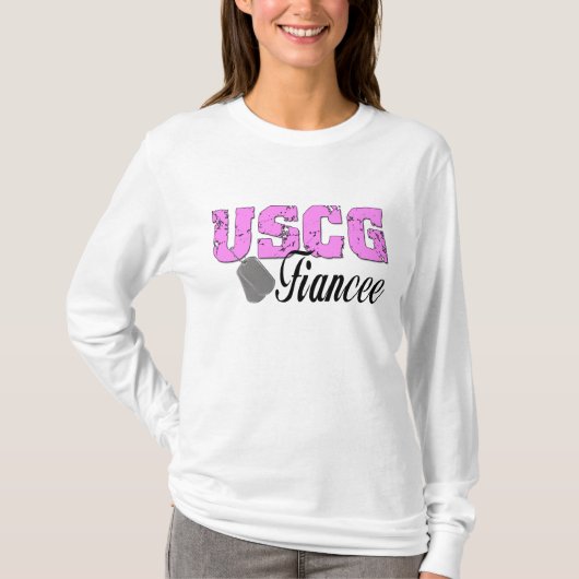 USCG Fiancee T-shirt (Voorkant)